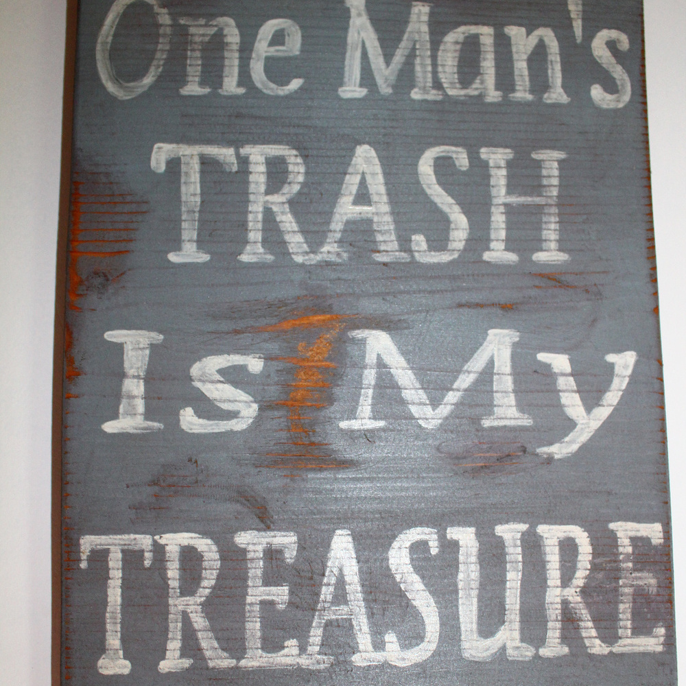 Handmade wood sign